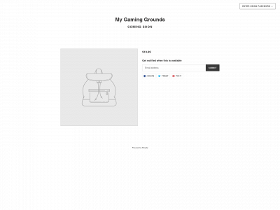 mygaminggrounds.com snapshot
