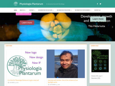 physiologiaplantarum.org snapshot