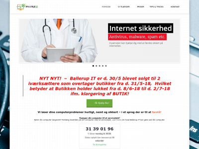 ballerupit.dk snapshot