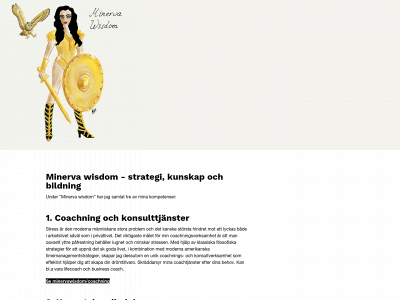 minervawisdom.se snapshot