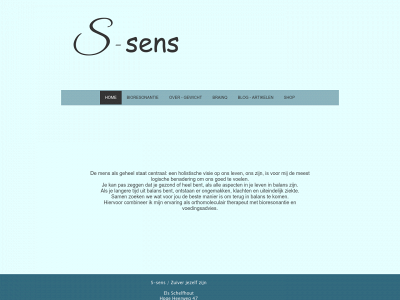 s-sens.be snapshot