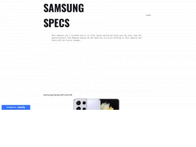 samspecs.weebly.com snapshot
