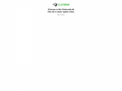 bg-elektronik.dk snapshot