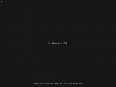 christianstand.faith snapshot
