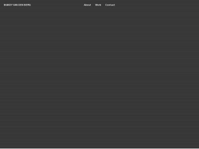 mandyvandenberg.com snapshot