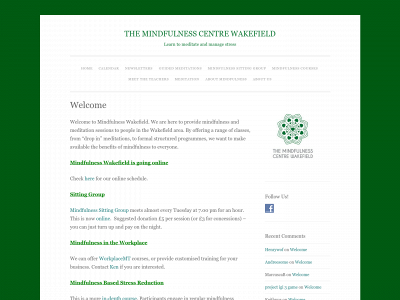 mindfulness-wakefield.co.uk snapshot