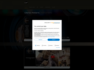 chris-peters.com snapshot