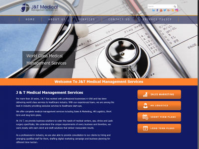 jtmedicalmanagement.com snapshot