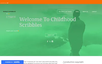 childhoodscribles.weebly.com snapshot
