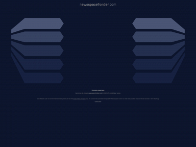 newsspacefrontier.com snapshot
