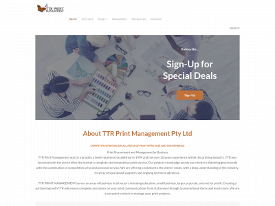 ttrprinting.weebly.com snapshot