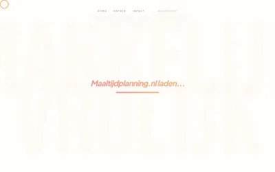 maaltijdplanning.nl snapshot