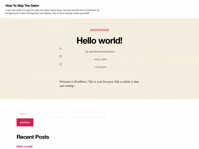 howtoskipthesalon.com snapshot