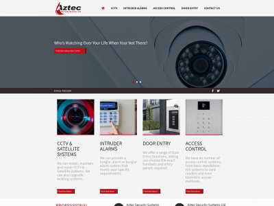 aztecsecuritysystems.co.uk snapshot