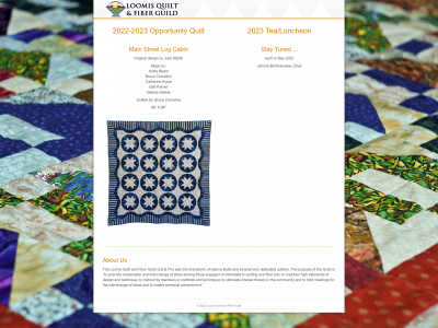 loomisquiltguild.org snapshot