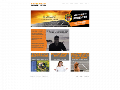 solarsteven.com snapshot