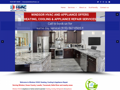 windsorhvac.ca snapshot
