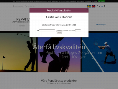 pepvital.se snapshot