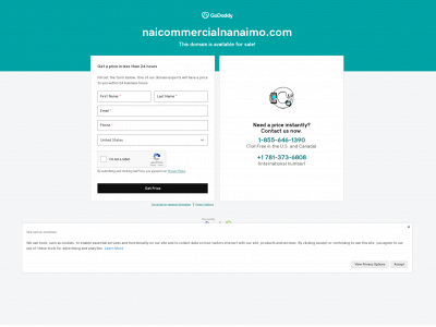 naicommercialnanaimo.com snapshot