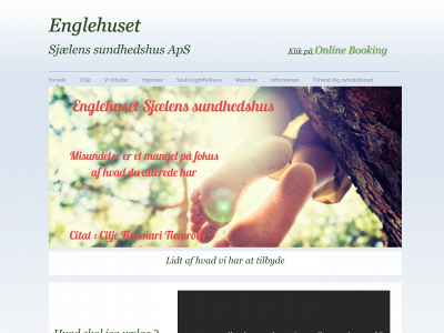 clairvoyance-engles-budskab.dk snapshot