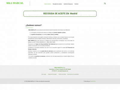 www.marcalsl.es snapshot
