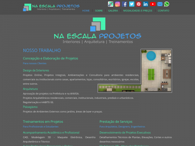 naescalaprojetos.com.br snapshot