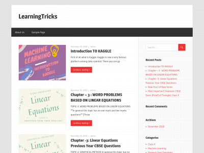 learningtricks.in snapshot