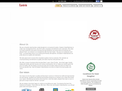 www.easternhalalbutcher.com.au snapshot