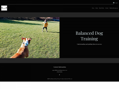 balanceddogtrainers.co.uk snapshot