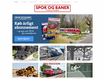 sporogbaner.dk snapshot