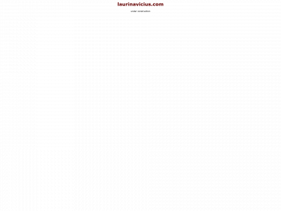 laurinavicius.com snapshot