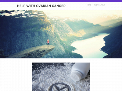 helpwithovariancancer.com snapshot