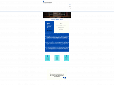 stayingsafeathome.com snapshot