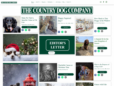 countrydogmagazine.co.uk snapshot