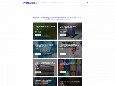 www.proquestce.com snapshot