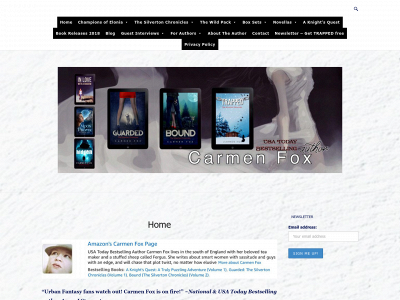 carmen-fox.com snapshot