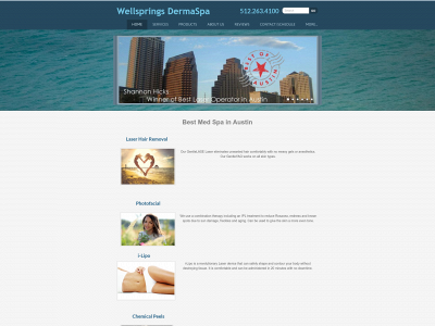 www.wellspringsdermaspa.com snapshot