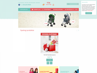 tikvaikams.lt snapshot
