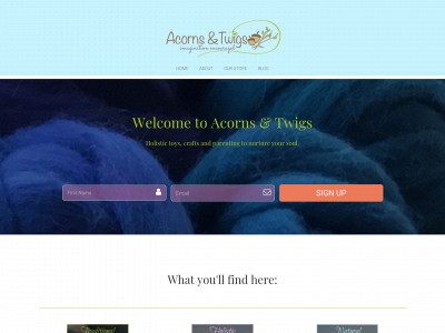 acornsandtwigs-blog.com snapshot