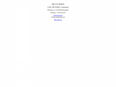silviger.lt snapshot
