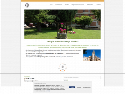 albergueresidenciaenpalencia.com snapshot