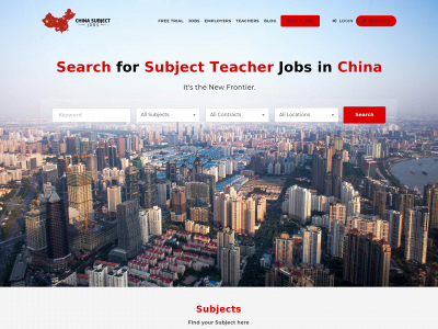 chinasubjectjobs.com snapshot