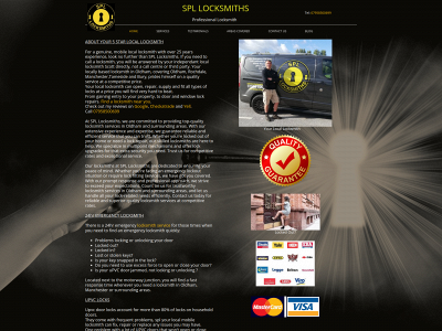 spllocksmiths.com snapshot
