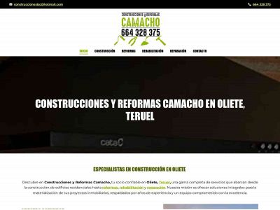 construccionesyreformascamacho.es snapshot