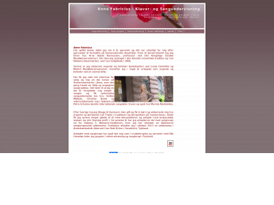 annefabricius.com snapshot
