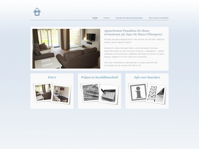 appartement-pasadena-dehaan.be snapshot
