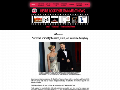 www.insidelookentertainmentnews.com snapshot