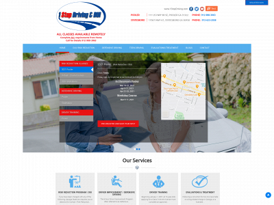 www.1stopdriving.com snapshot