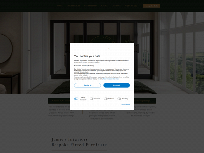 jamiesinteriors.co.uk snapshot
