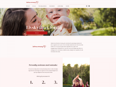 selmaomsorg.se snapshot